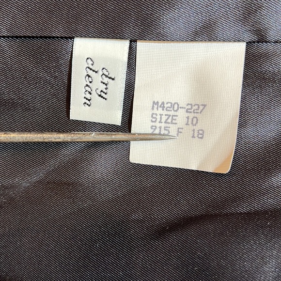 Pendleton Blazer Fuscia pink, charcoal gray, green, & blue plaid Wool Blazer - Picture 11 of 16